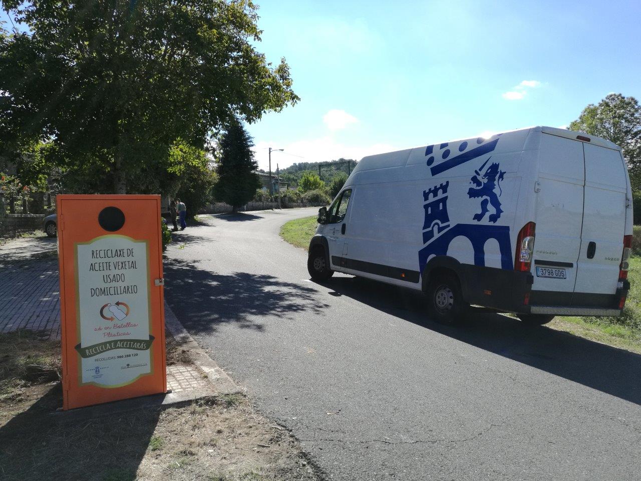Servizo de recollida de aceite de orixe doméstico